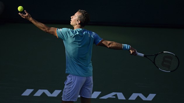 Philipp Kohlschreiber na turnaji v Indian Wells.