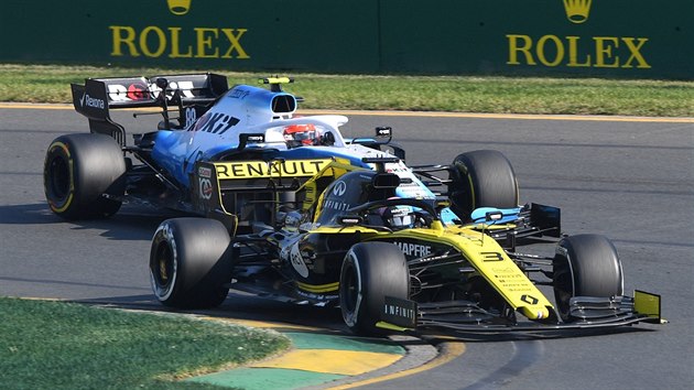 Daniel Ricciardo ve Velk cen Austrlie formule 1.