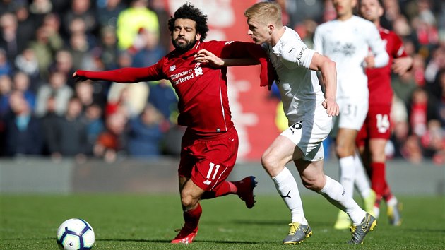 NEDM! tonk Mohamed Salah z Liverpoolu utk s mem ped Benem Meem z Burnley