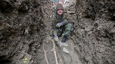 V Klášterní ulici v Sezimově Ústí I našli při výkopových pracích původní zdi... V Klášterní ulici v Sezimově Ústí I našli při výkopových pracích původní zdi...