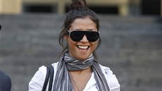 Marocká modelka Imán Fadílová na snímku z roku 2011 Marocká modelka Imán Fadílová na snímku z roku 2011