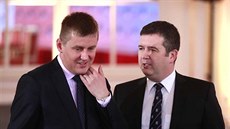 Místopředseda vlády Jan Hamáček (vpravo) a ministr zahraničních věcí Tomáš... Místopředseda vlády Jan Hamáček (vpravo) a ministr zahraničních věcí Tomáš...