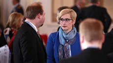 Jeroným Tejc a Karla lechtová na konferenci k 20 letm eska v NATO. (12....