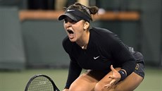 Bianca Andreescuová v semifinále turnaje v Indian Wells. Bianca Andreescuová v semifinále turnaje v Indian Wells.