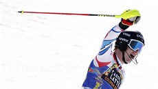 Clément Noël po vítzství ve slalomu v Soldeu.