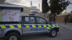 Vozidlo pákistánské policie Vozidlo pákistánské policie