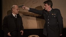 Hanuš Bor a Jan Šťastný v inscenaci Hodina diplomacie Hanuš Bor a Jan Šťastný v inscenaci Hodina diplomacie