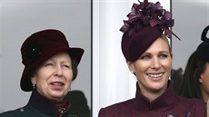 Albta II., Zara Phillipsová a vévodkyn Kate na dostizích v Ascotu (2019)