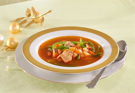 RECEPT DNE:  Pikantní rybí polévka