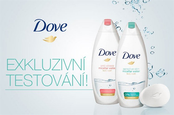 Novinka od Dove - ultra jemná micelární sprchová ada!