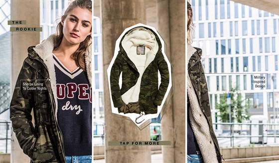 Kolekce Superdry AW17 s áblem v detailech