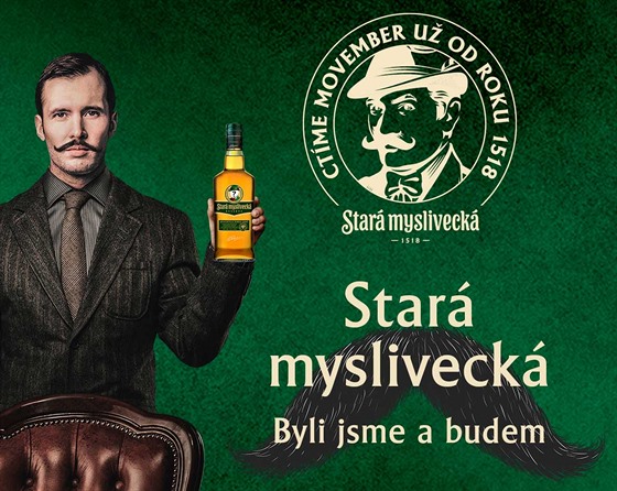 Stará myslivecká RESERVE podporuje MOVEMBER