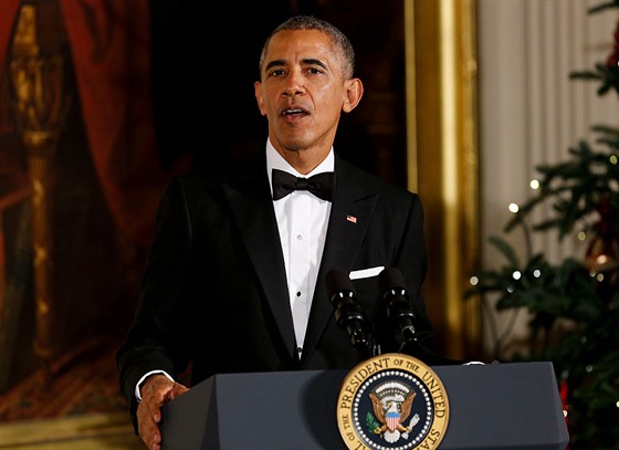 President Barack Obama Delivers Remarks At The Kennedy Center Honors Reception