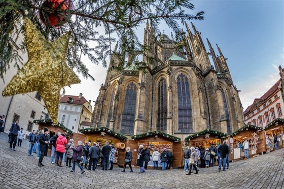 Na Praský hrad po roce opt picházejí Vánoce