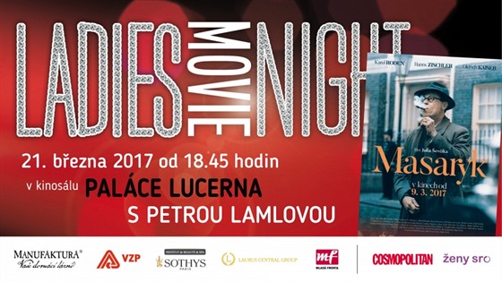 COSMOPOLITAN vás zve na jarní LADIES MOVIE NIGHT s filmem Masaryk