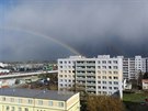 včerejší přeháňky nad Ml.Boleslavi včerejší přeháňky nad Ml.Boleslavi