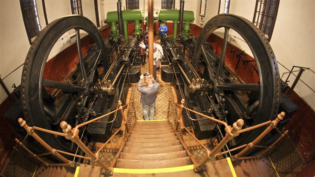 Historická parní čerpací stanice vody ve Chválkovicích pochází z roku 1889 a... Historická parní čerpací stanice vody ve Chválkovicích pochází z roku 1889 a...