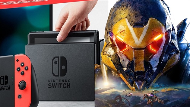 Herní únor: nejprodávanější konzolí je Switch, hrou pak Anthem Herní únor: nejprodávanější konzolí je Switch, hrou pak Anthem