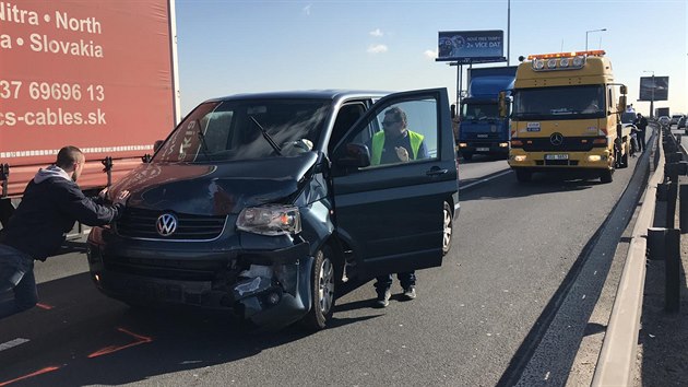 Hromadn nehoda na trboholsk spojce. (20. 3. 2019)