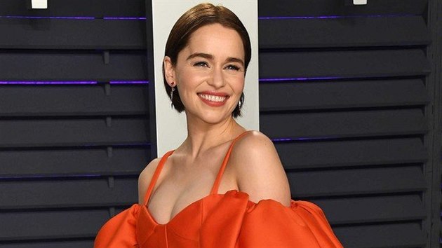 Emilia Clarke na Vanity Fair Oscar Party (24. nora 2019, Los Angeles)