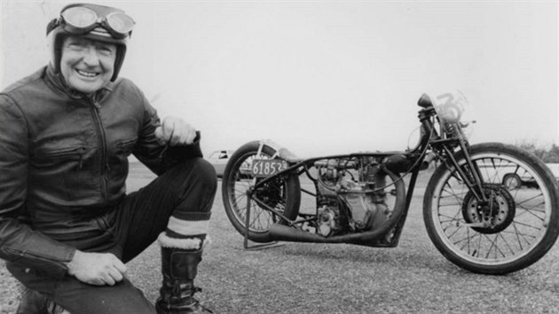 Motocyklov legenda Burt Munro