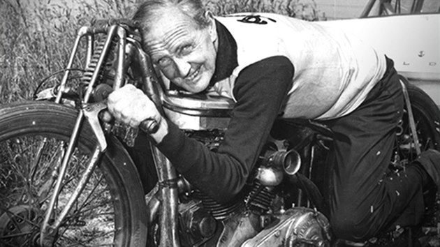 Motocyklov legenda Burt Munro
