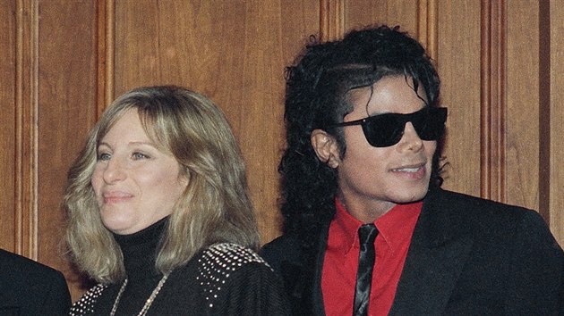 Barbra Streisandov a Michael Jackson (Los Angeles, 14. prosince 1986)