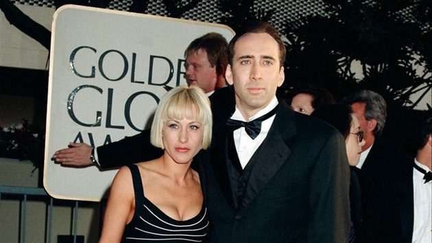 Patricia Arquette a Nicolas Cage na Zlatch glbech (1997)