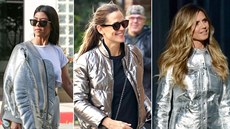Celebrity fandí metalickým odstínům Celebrity fandí metalickým odstínům