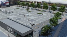 Vizualizace nového náměstí v Hrabůvce, části nejlidnatějšího ostravského... Vizualizace nového náměstí v Hrabůvce, části nejlidnatějšího ostravského...