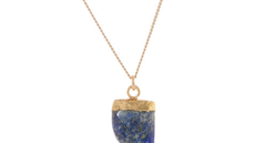 Zlatý náhrdelník s kamenem lapiz, Kat.Jewelry, katdot.com, 3 800 K