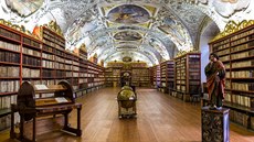 Historical library of Strahov Monastery, Praha, eská Republika