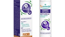 Relaxaní bio sprej s 12 esenciálními oleji, Puressentiel, 490 K