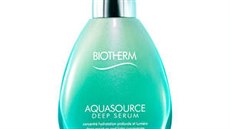 Koncentrát pro hloubkovou hydrataci a rozjasnní Aquasource Deep Serum od BIOTHERM