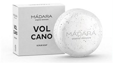 Tlové organické peelingové mýdlo Volcano, MÁDARA, GreenWave, 225 K
