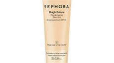 Lehký barevný tekutý rozjasova Bright Future Skin Tint SPF 25, Sephora Collection, 395 K