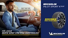 MICHELIN Pilot Sport 4 SUV – nová sportovní pneumatika pro luxusní SUV MICHELIN Pilot Sport 4 SUV – nová sportovní pneumatika pro luxusní SUV