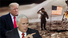 Americká administrativa chce do pěti let přistát na Měsíci. Trumpův záměr... Americká administrativa chce do pěti let přistát na Měsíci. Trumpův záměr...