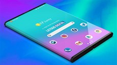 Chystaný ohebný smartphone Xiaomi na renderu