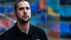 Petr Svoboda na hradecké střídačce. Petr Svoboda na hradecké střídačce.