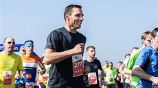 Roman Šebrle na trati běžecké Grand Prix Dříteč. Roman Šebrle na trati běžecké Grand Prix Dříteč.