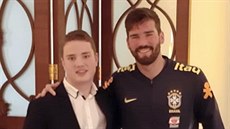Není dražší fotbalový brankář na planetě než Alisson Becker, litoměřický školák... Není dražší fotbalový brankář na planetě než Alisson Becker, litoměřický školák...
