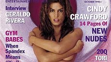 Cindy Crawfordová na obálce pánského magazínu Playboy (1998)