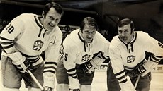 Jiří Holík, Jaroslav Holík a Jan Klapáč (zleva), tři českoslovenští... Jiří Holík, Jaroslav Holík a Jan Klapáč (zleva), tři českoslovenští...