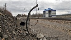 Železniční zastávka Dýšina-Horomyslice leží mimo obydlené území. Stát ji chce... Železniční zastávka Dýšina-Horomyslice leží mimo obydlené území. Stát ji chce...