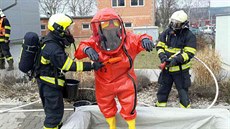 Hasiči zasahovali v Bučovicích na Vyškovsku. V místnosti jedné z firem se... Hasiči zasahovali v Bučovicích na Vyškovsku. V místnosti jedné z firem se...