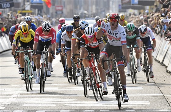 Alexander Kristoff wins the Gent-Wevelgem race.