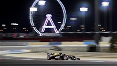 Romain Grosjean v kvalifikaci na Velkou cenu Bahrajnu formule 1. Romain Grosjean v kvalifikaci na Velkou cenu Bahrajnu formule 1.