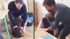 Amatérské video zachytilo chování učitele Základní školy pro žáky se... Amatérské video zachytilo chování učitele Základní školy pro žáky se...