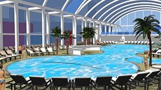 Termální park má vyrůst poblíž rehabilitačního sanatoria v Karviné-Hranicích. Termální park má vyrůst poblíž rehabilitačního sanatoria v Karviné-Hranicích.